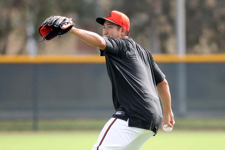 オリオールズの菅野智之（C）ロイター