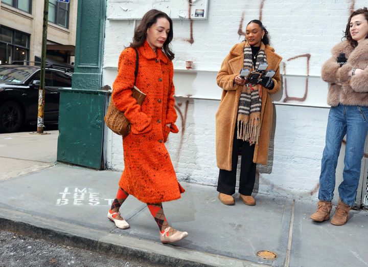 2025-26年秋冬ニューヨークコレクションより。