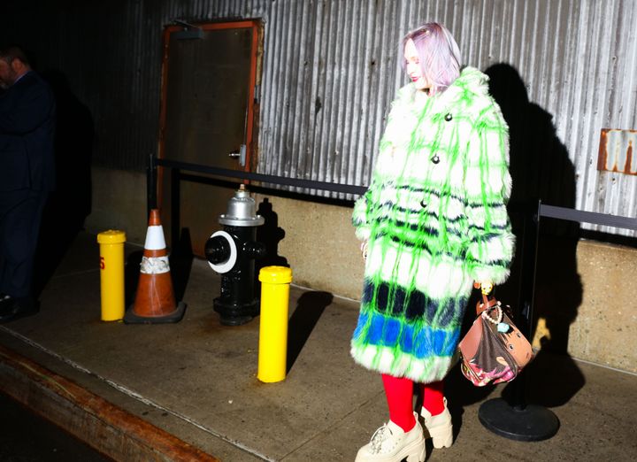 2025-26年秋冬ニューヨークコレクションより。