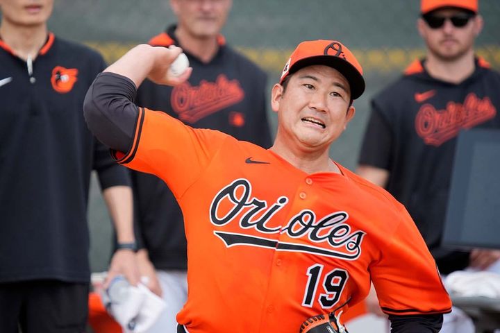 オリオールズの菅野智之（C）ロイター