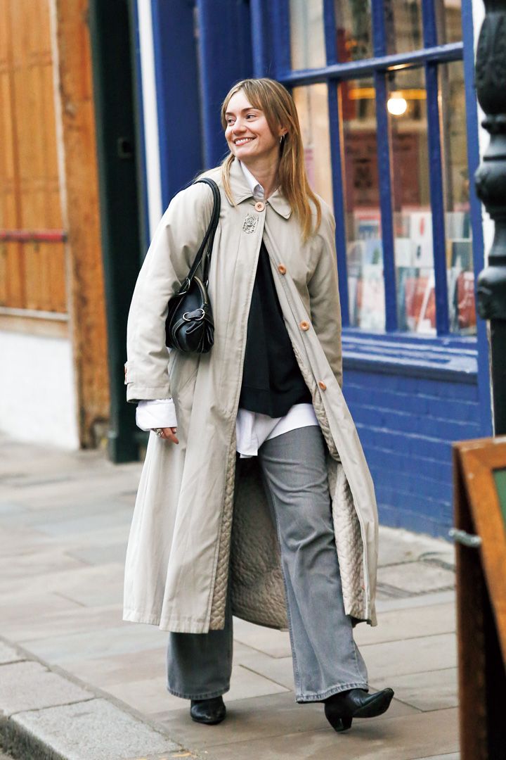 さすがロンドンガール！レザー、柄物、シンプルどれもおしゃれなコーデ