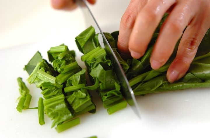 ポパイカレーの下準備1