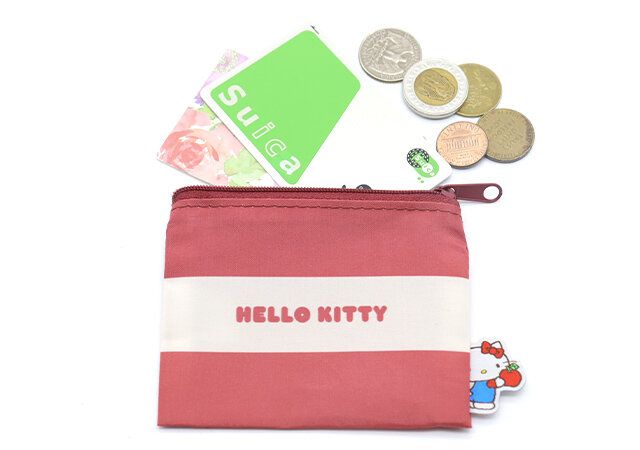 小ポーチ実用例 小銭やICカードを収納