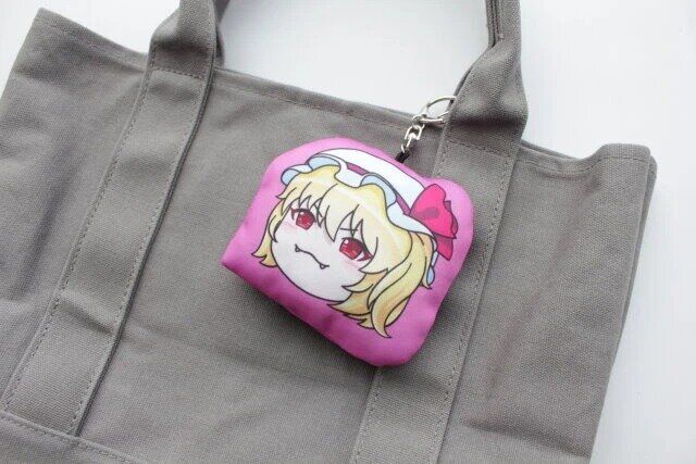 クッションキーホルダーT 使用例