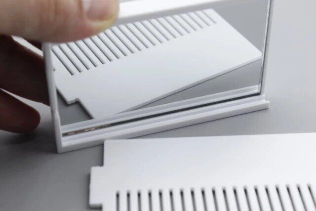 ダイソー ミラー スライド