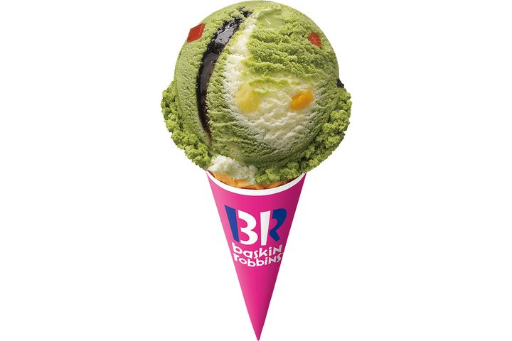 ハイカラ抹茶あんみつ