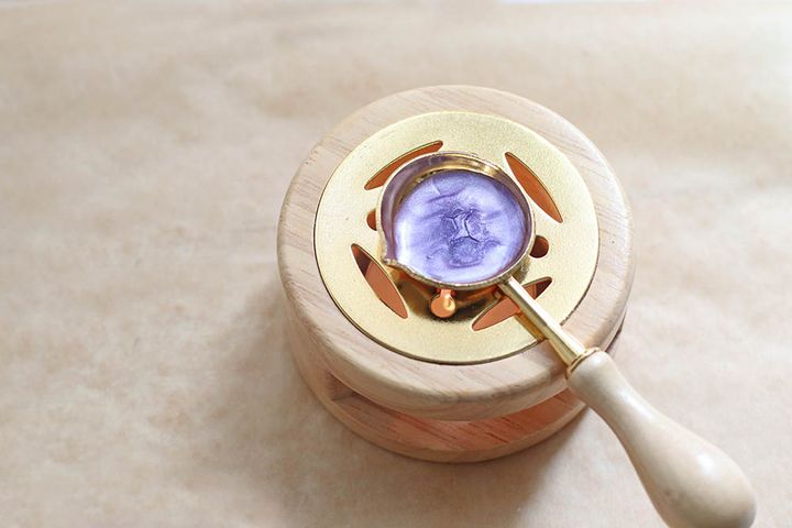 シーリングワックスを溶かす