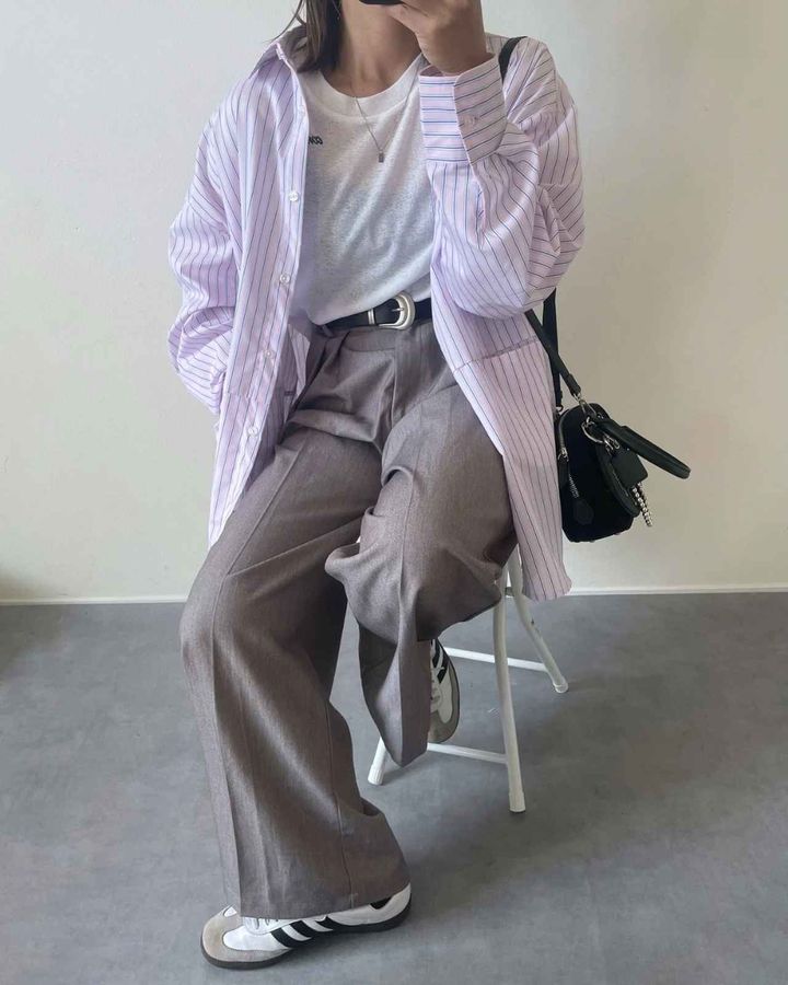 画像: スラックス合わせなら