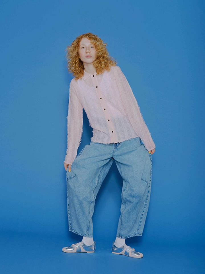 画像: 「『別注』Lee101×KBF BARREL PANTS」￥12,650 出典：「Lee × URBAN RESEARCH」特設サイト