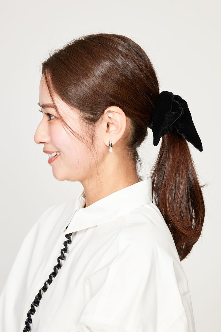 小林千尋のセレモニーヘアスタイル_サイド