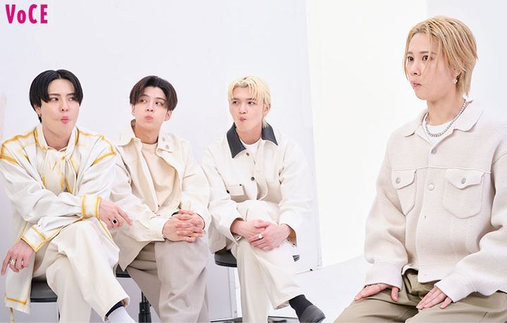 HIROTOにつられて全員ピヨピヨ顔になるウルフの皆さん。仲良しすぎ。