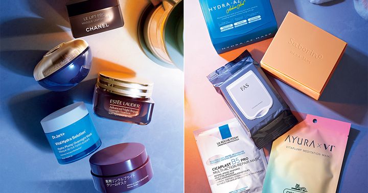 注目のナイトマスクとシートマスク