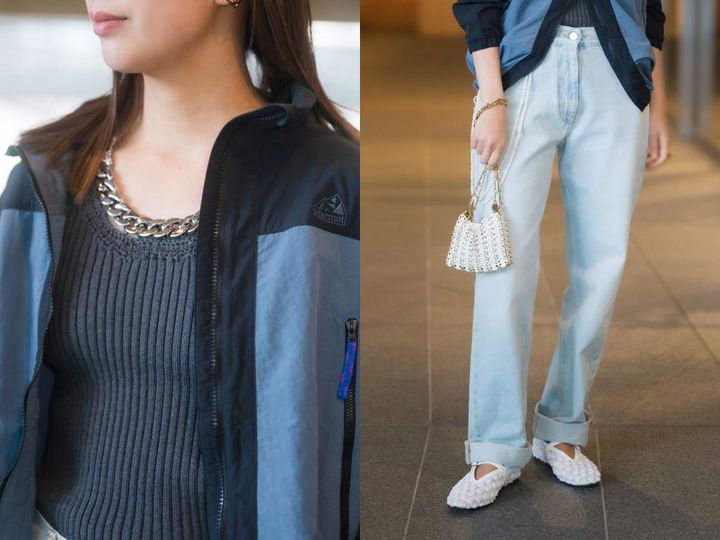 画像: 小物・肌見せでレディさをプラス