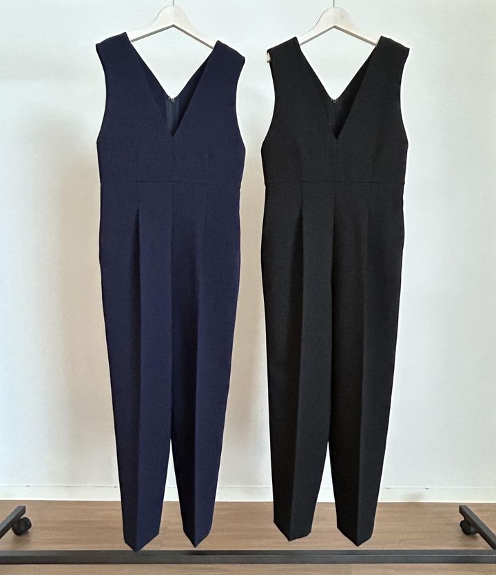 画像: 【PLST】ダブルクロスジャンパースーツ各¥15,000 www.plst.com