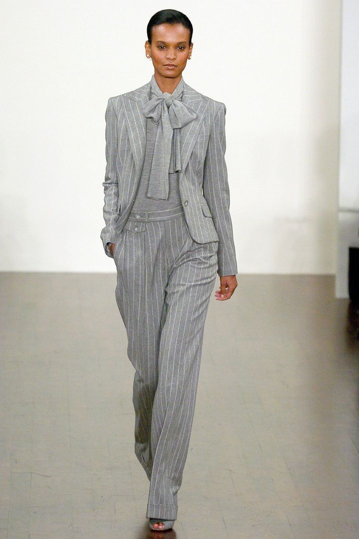 ラルフ ローレン 2005-06年秋冬コレクションより。