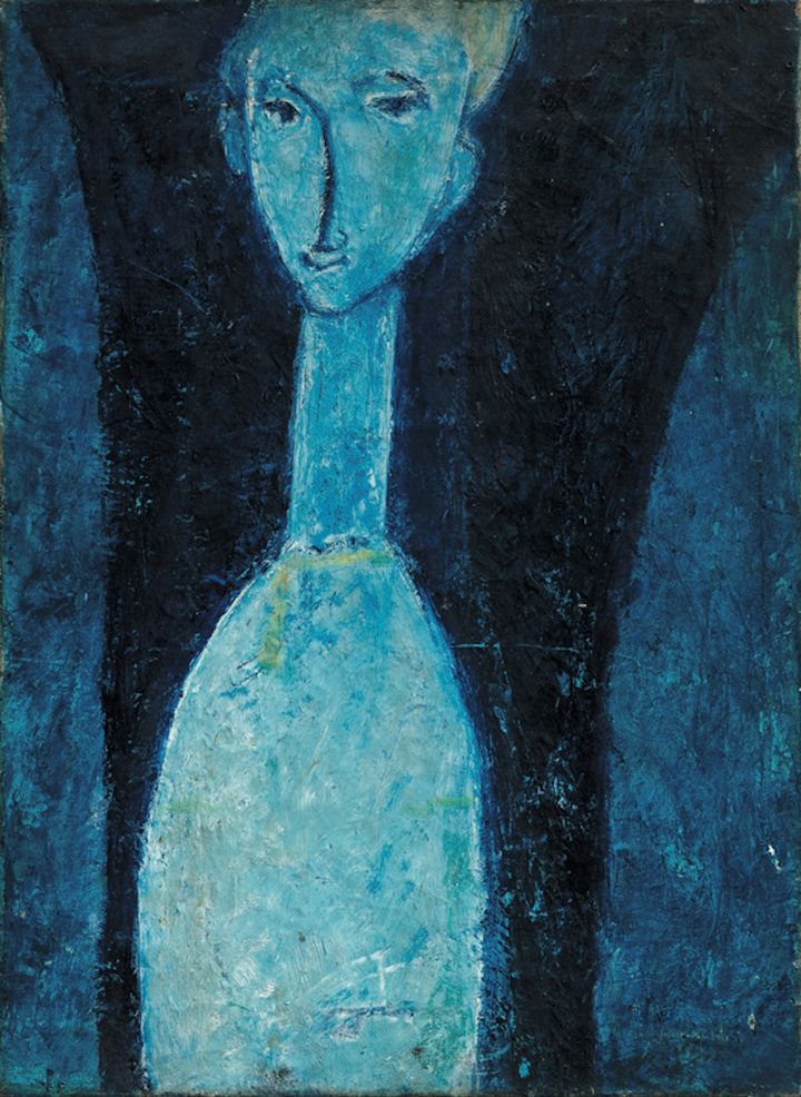 堀内誠一の若い頃の作品にはモディリアーニの影響を感じさせる画風