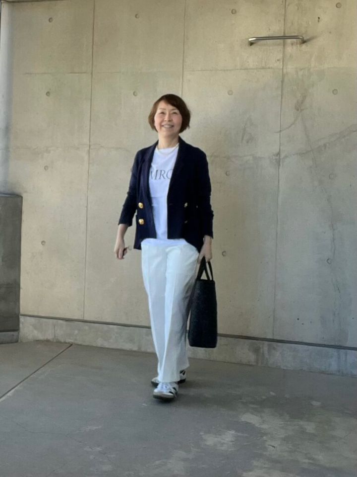 仕事着にもいける「ジャケットスタイル」