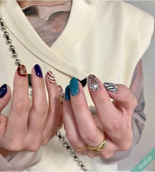 MILKが投稿したネイルデザイン [photoid:I0121390] via Itnail Design (746942)