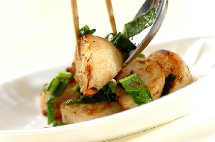 カブのアンチョビ炒めの作り方2