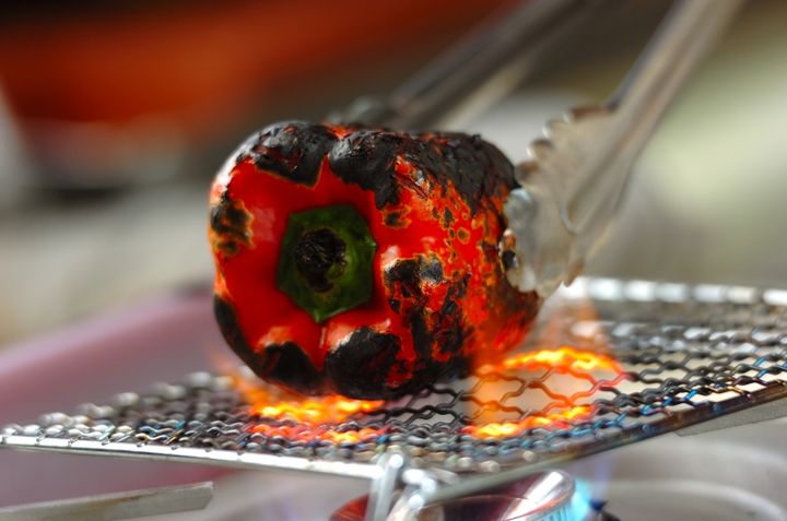 パプリカソースがけサーモンのムニエルの作り方2