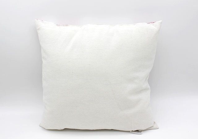 クッション（インド綿混 トワルドジュイ） 背面