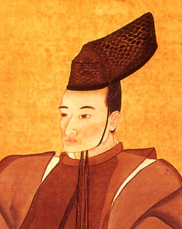 「松平定信自画像（部分）」鎮国守国神社