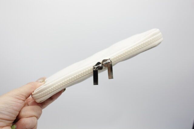 ペンケース（ペンホルダー付、2ポケット） スリム