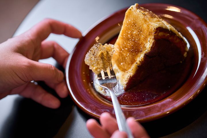 ザクザクとしたブリュレの食感を楽しめる