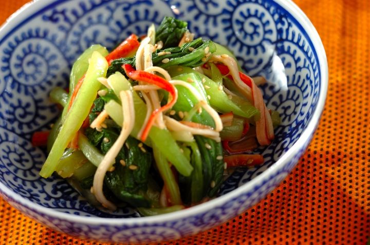 やみつきになる！チンゲン菜の和え物 by杉本 亜希子