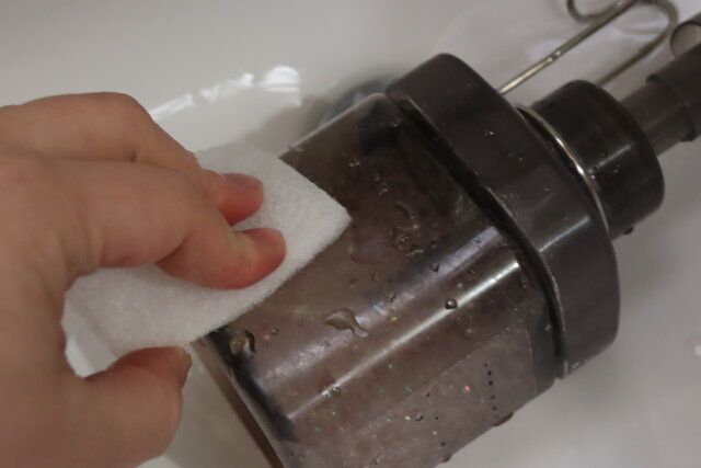 セリア 水アカバスター圧型クロス クエン酸 8枚入り ボトル 水アカ