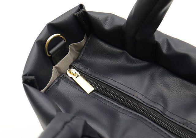 ラ バガジェリー付録バッグ 間口ファスナー