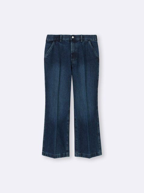 2025gu女性セットアップフレアジーンズ