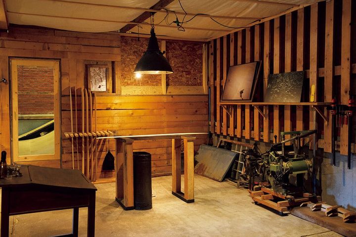 〈Kolonihave〉代表・大谷浩輔／北海道 自宅 1階作業場