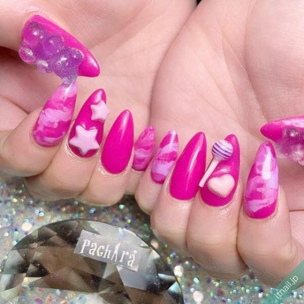 Pachiraが投稿したネイルデザイン [photoid:I0124749] via Itnail Design (747300)