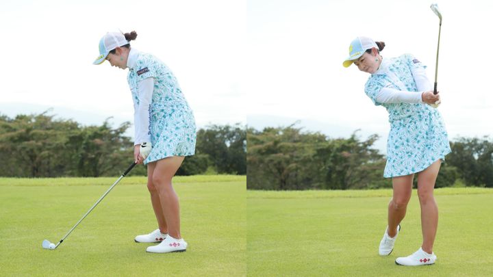 アイアンが右方向に飛んでしまう人は“体幹”を意識してみて！