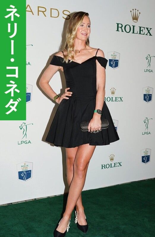 米女子プロが“美しすぎるドレス姿”を披露！普段と異なる姿に注目集まる