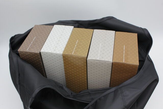 折りたたみショッピングバッグ 収納力