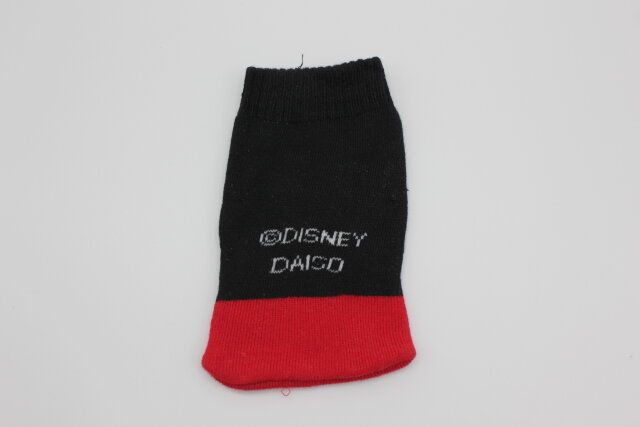 のびるニットボトルホルダー（ミッキーマウス） 背面