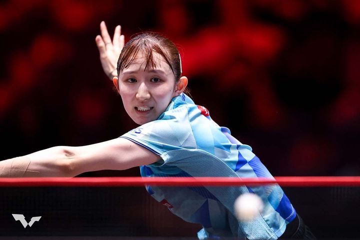 早田ひな（C）WTT