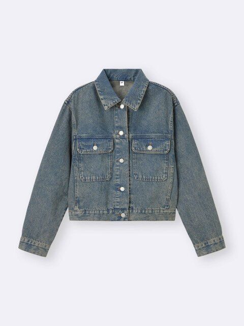 GUのデニムブルゾン