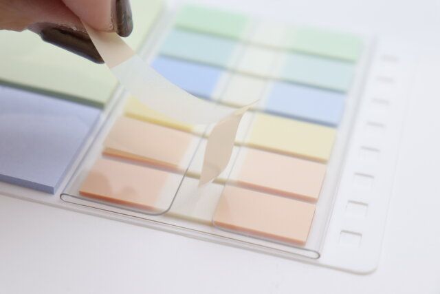 ダイソー メモふせん（8種、160枚） ミニふせん