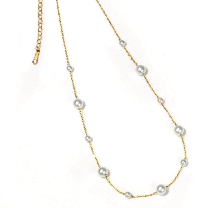 ミズキのパールネックレス