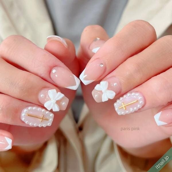 Paris Pinkが投稿したネイルデザイン [photoid:I0115534] via Itnail Design (747283)