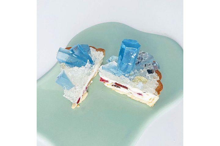 「誕生石のタルト～3月アクアマリン～」