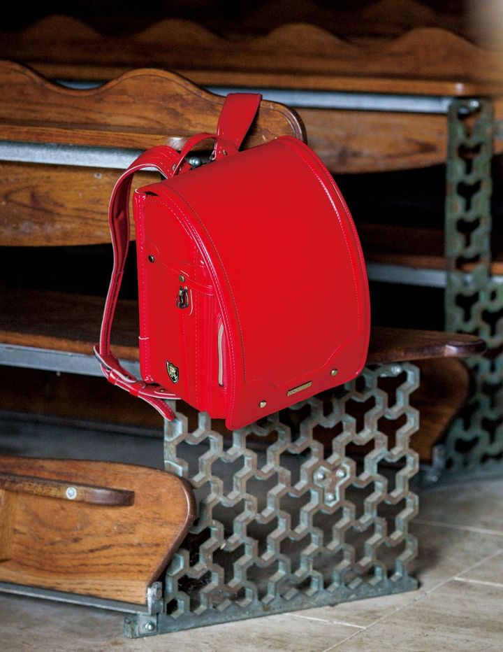 ランドセル レップストライプコレクション ￥242,000／POLO RALPH LAUREN