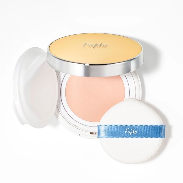 Fujiko あぶらとりウォーターパウダーNEO ピンクベージュ SPF33･PA+++ ￥2530（ケース・パフつき）／かならぼ（3月3日発売）