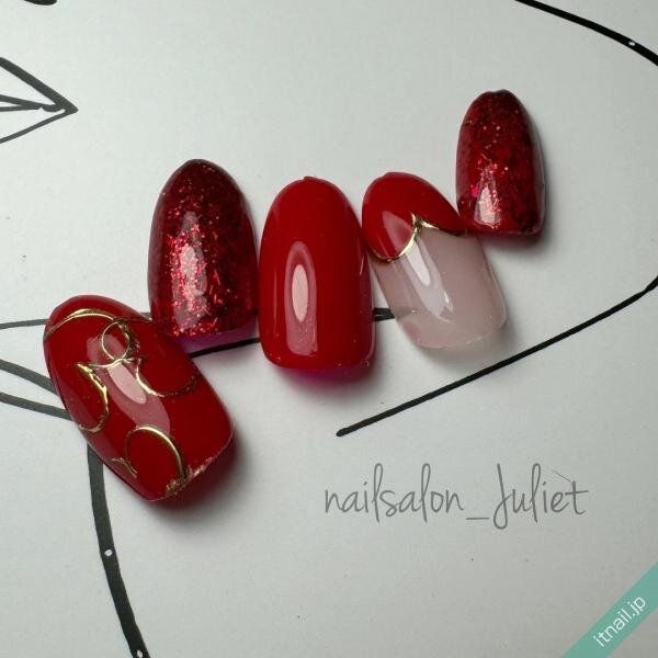 JULIETが投稿したネイルデザイン [photoid:I0129670] via Itnail Design (747334)