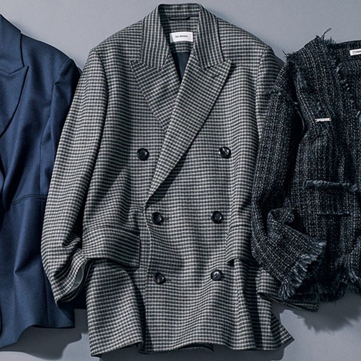 ザ・リラクスの今っぽいダブルジャケット