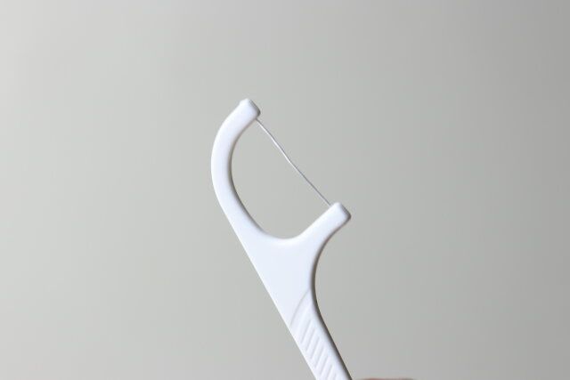 セリアのプチプラ4876 デンタルフロス 10P ケース入