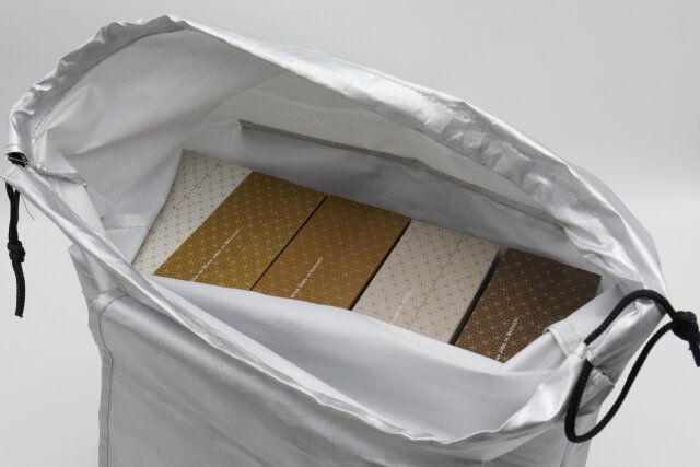 リュック型非常持出袋 容量